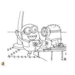 Coloring page: Despicable me (Animation Movies) #130375 - Free Printable Coloring Pages