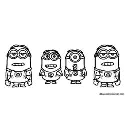 Coloring page: Despicable me (Animation Movies) #130389 - Printable coloring pages