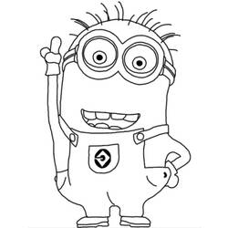 Coloring page: Despicable me (Animation Movies) #130399 - Printable coloring pages