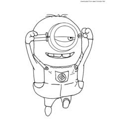 Coloring page: Despicable me (Animation Movies) #130400 - Free Printable Coloring Pages