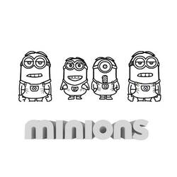 Coloring page: Despicable me (Animation Movies) #130468 - Free Printable Coloring Pages