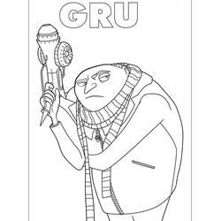 Despicable Me (Animation Movies) coloring page #199735 to print and color