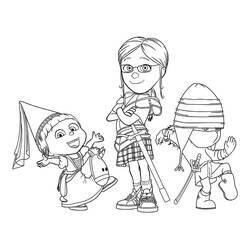 Despicable Me (Animation Movies) coloring page #199762 to print and color