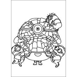 Coloring page: Despicable Me 4 (Animation Movies) #216384 - Free Printable Coloring Pages