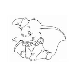 Coloring page: Dumbo (Animation Movies) #170567 - Free Printable Coloring Pages
