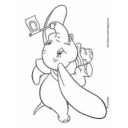 Coloring page: Dumbo (Animation Movies) #170570 - Free Printable Coloring Pages