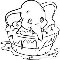 Coloring page: Dumbo (Animation Movies) #170587 - Free Printable Coloring Pages