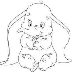 Coloring page: Dumbo (Animation Movies) #170597 - Free Printable Coloring Pages