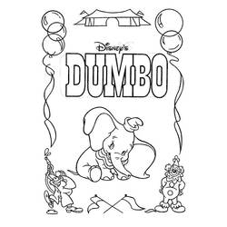 Coloring page: Dumbo (Animation Movies) #170604 - Free Printable Coloring Pages
