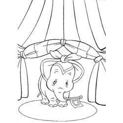 Coloring page: Dumbo (Animation Movies) #170607 - Free Printable Coloring Pages