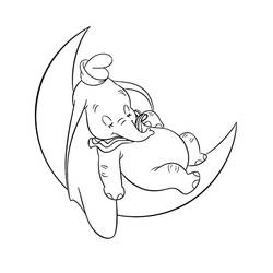 Dumbo (Animation Movies) coloring page #187112 to print and color