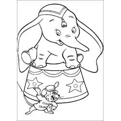 Dumbo (Animation Movies) coloring page #187124 to print and color