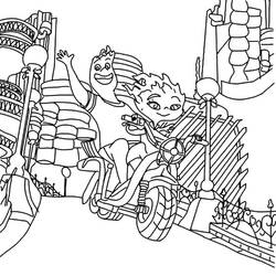 Coloring page: Elementary (Animation Movies) #203864 - Free Printable Coloring Pages