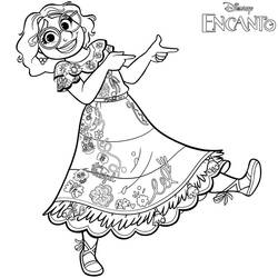 Coloring page: Encanto (Animation Movies) #177351 - Free Printable Coloring Pages