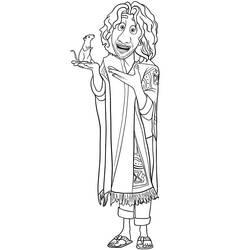 Coloring page: Encanto (Animation Movies) #177356 - Free Printable Coloring Pages