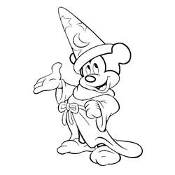 Coloring page: Fantasia (Animation Movies) #204782 - Free Printable Coloring Pages