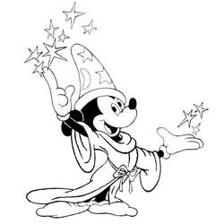 Coloring page: Fantasia (Animation Movies) #204783 - Free Printable Coloring Pages