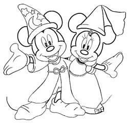 Coloring pages: Fantasia - Free Printable Coloring Pages
