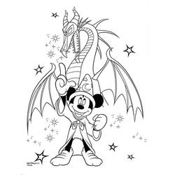 Coloring page: Fantasia (Animation Movies) #204793 - Free Printable Coloring Pages