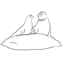 Coloring page: Finding Dory (Animation Movies) #196077 - Free Printable Coloring Pages