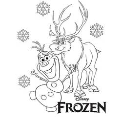Frozen (Animation Movies) coloring page #175615 to print and color