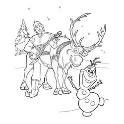 Frozen (Animation Movies) coloring page #175649 to print and color