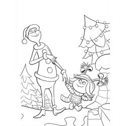 Coloring pages: Grinch - Free Printable Coloring Pages