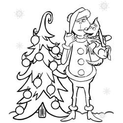 Grinch (Animation Movies) coloring page #188373 to print and color