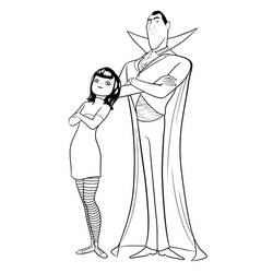 Coloring page: Hotel Transylvania (Animation Movies) #187938 - Free Printable Coloring Pages