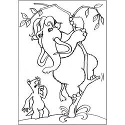Ice Age (Animation Movies) coloring page #205560 to print and color