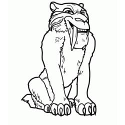 Coloring page: Ice Age (Animation Movies) #71542 - Printable coloring pages