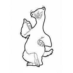 Coloring page: Ice Age (Animation Movies) #71567 - Printable coloring pages