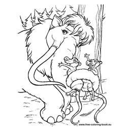 Coloring page: Ice Age (Animation Movies) #71574 - Printable coloring pages