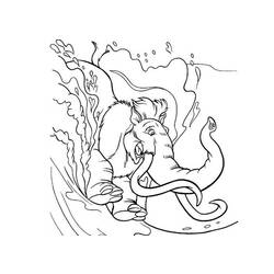 Coloring page: Ice Age (Animation Movies) #71621 - Printable coloring pages