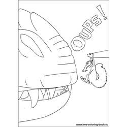 Coloring page: Ice Age (Animation Movies) #71649 - Free Printable Coloring Pages