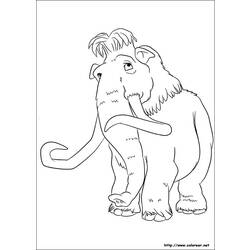 Coloring page: Ice Age (Animation Movies) #71656 - Free Printable Coloring Pages