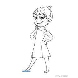 Coloring page: Inside Out (Animation Movies) #131682 - Printable coloring pages