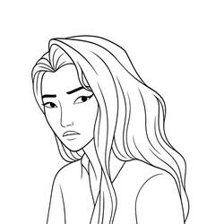 Coloring page: KPop Demon Hunters (Animation Movies) #221154 - Free Printable Coloring Pages