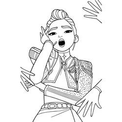 Coloring page: KPop Demon Hunters (Animation Movies) #221183 - Free Printable Coloring Pages