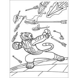 Kung Fu Panda (Animation Movies) coloring page #197624 to print and color