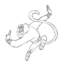 Coloring page: Kung Fu Panda (Animation Movies) #73348 - Printable coloring pages