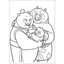 Coloring page: Kung Fu Panda (Animation Movies) #73351 - Free Printable Coloring Pages