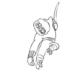 Coloring page: Kung Fu Panda (Animation Movies) #73369 - Printable coloring pages