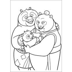 Coloring page: Kung Fu Panda (Animation Movies) #73412 - Free Printable Coloring Pages