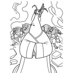 Coloring page: Kung Fu Panda (Animation Movies) #73431 - Free Printable Coloring Pages