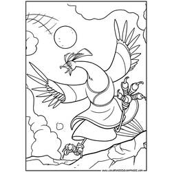Coloring page: Kung Fu Panda (Animation Movies) #73444 - Free Printable Coloring Pages
