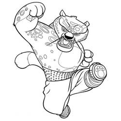 Coloring page: Kung Fu Panda (Animation Movies) #73482 - Free Printable Coloring Pages