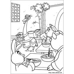 Coloring page: Kung Fu Panda (Animation Movies) #73500 - Free Printable Coloring Pages