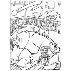 Coloring page: Kung Fu Panda (Animation Movies) #73542 - Free Printable Coloring Pages