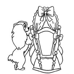 Coloring page: Lady and the Tramp (Animation Movies) #133239 - Printable coloring pages